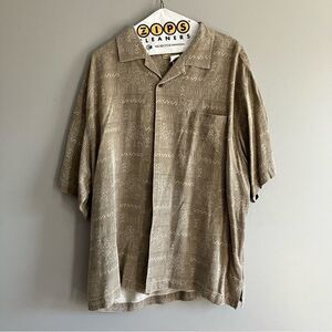 Vintage Silk Hawaiian Shirt